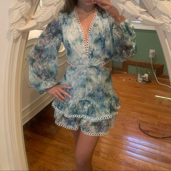 Fashion Nova Pants - Floral romper only worn once